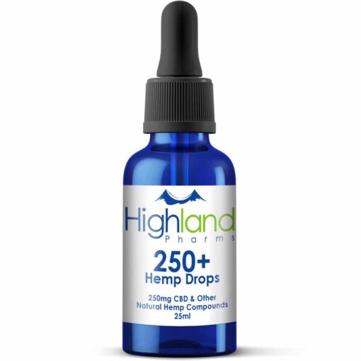 highalnd pharms 250mg hemp cbd drops