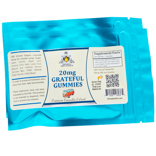 Grateful Gummies CBD Gummy Bears