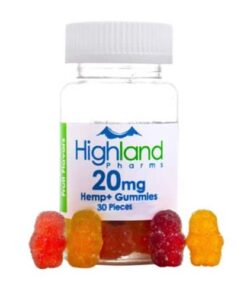 highland pharms hemp plus natural cbd gummies 20mg