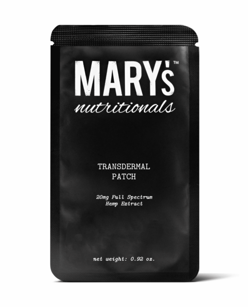Mary's nutritionals cbd transdermal patches