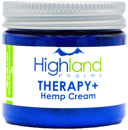 Highland Pharms Therapy Plus Hemp Lotion 2 ounce