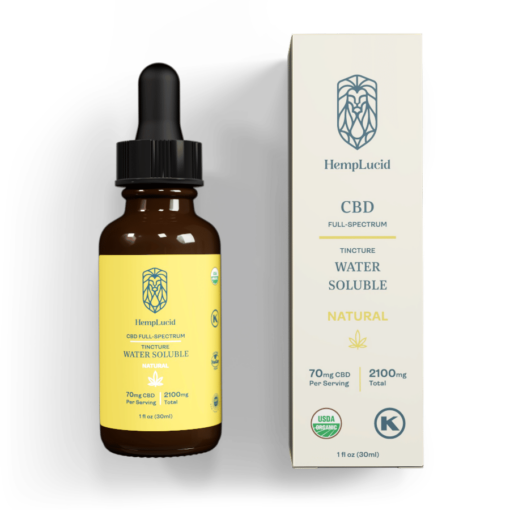 hemplucid organic water soluble CBD 1500mg