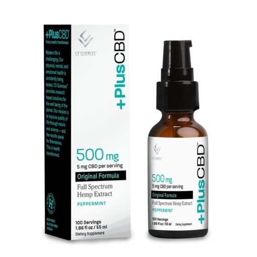 plus cbd mint spray 500mg