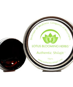 shilajit image lotus blooming herbs