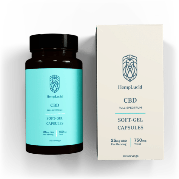 Hemplucid CBD Softgels