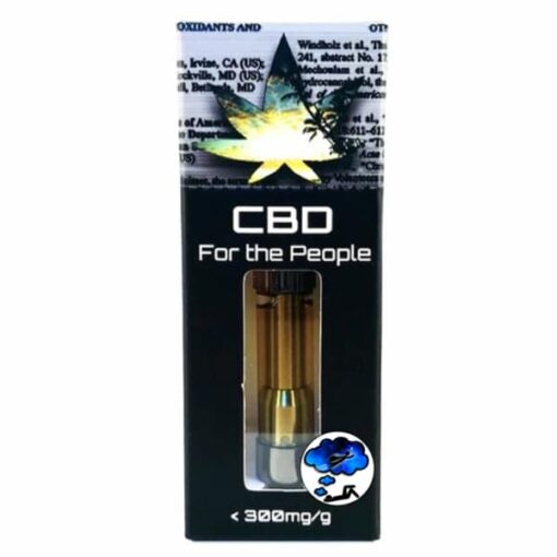 For The People 1000mg 30% uncut cbd wax cartridge