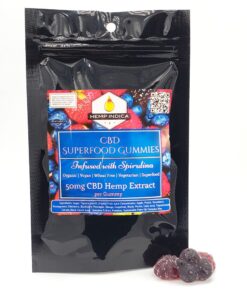 hemp indica organic CBD gummy hearts