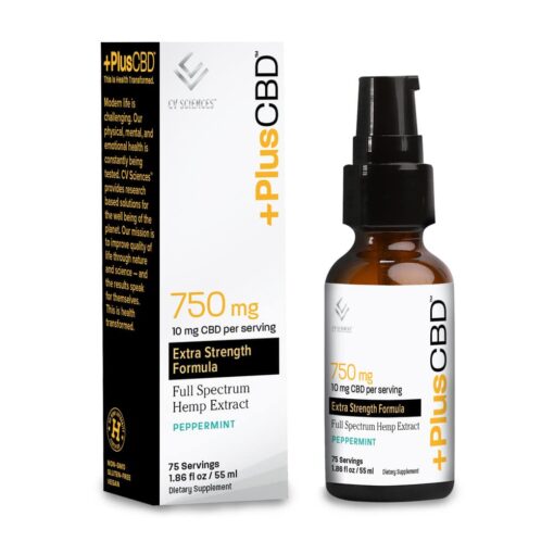 PlusCBD gold cbd drops 750 pep