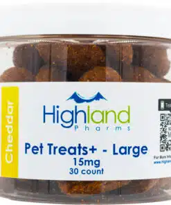 Highland Pharms CBD Pet Treats Large 15mg 30ct