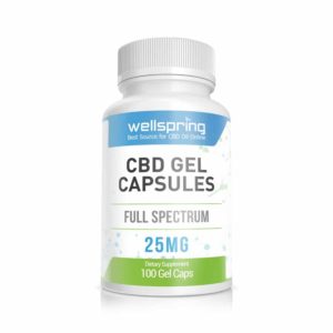 25mg cbd gel capsules 100 count