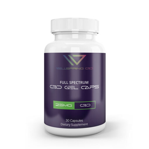 25mg full spectrum cbd gel capsules 30 count