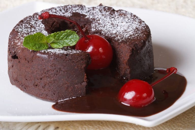 CBD Chocolate Lava Cake Recipe