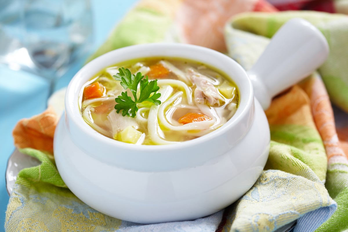 Ultimate CBD Chicken Noodle Soup Recipe