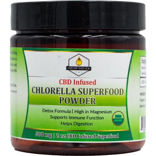 500mg CBD Chlorella Powder