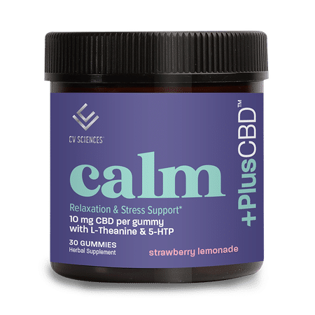 PlusCBD Calm Gummy 30ct 10mg PlusCBD Calm Gummy 30ct 10mg