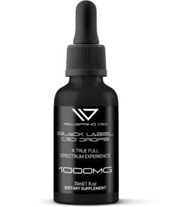 buy CBD Black Label drops at WellspringCBD.com