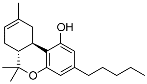 Delta 8 THC Structure