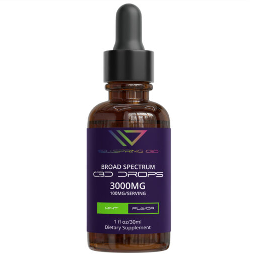 Premium 3000mg Broad Spectrum CBD Oil Drops