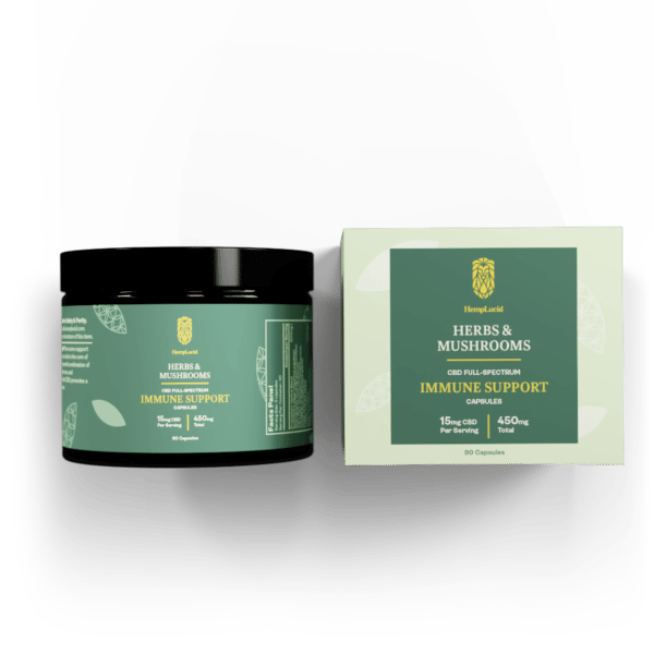 Hemplucid Immune Stacks CBD Capsules