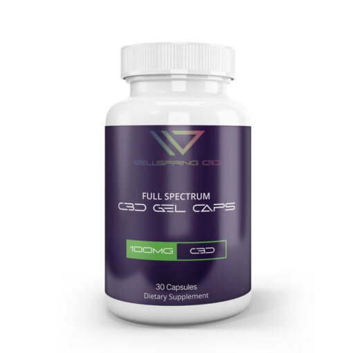 100mg full spectrum cbd gel capsules 30 count