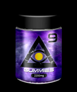 iDELT∆ Premium Black Hole Delta 9 Gummies (2200mg)