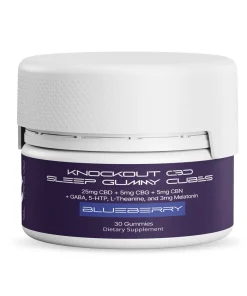 knockout cbd deep sleep gummies