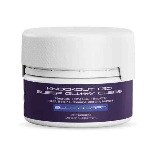 knockout cbd deep sleep gummies