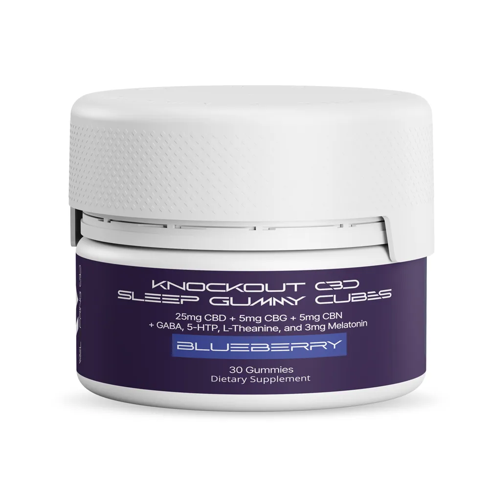 knockout cbd deep sleep gummies