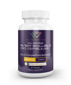 20mg water soluble cbd curcumin capsules