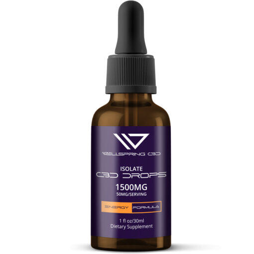 1500mg cbd isolate energy drops