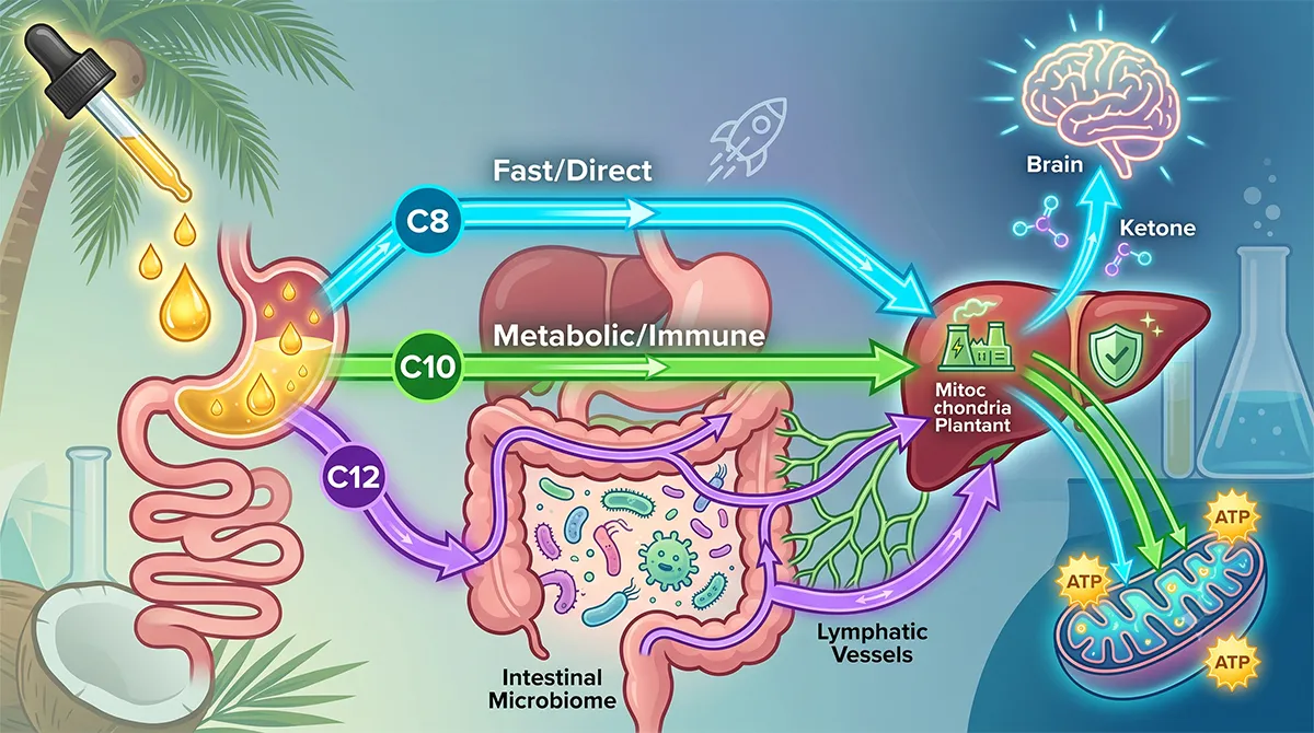 C8, C10, and C12 MCT Oil: Understanding the Unique Benefits of Each Type