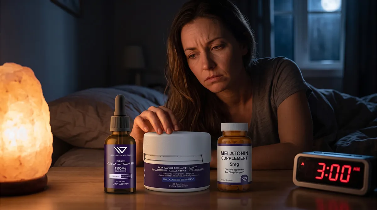 CBD vs. Melatonin for Sleep: Which One Should You Choose?