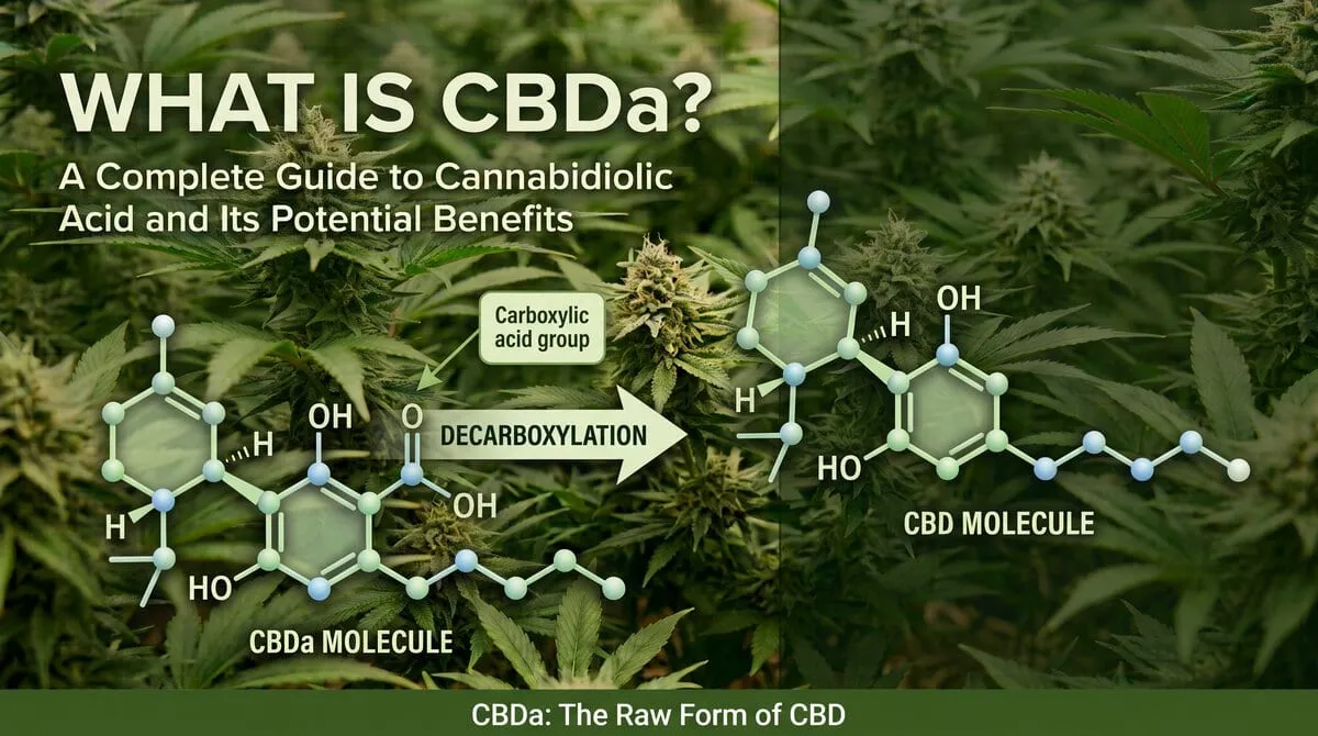 What Is CBDa? A Complete Guide to Cannabidiolic Acid and Its Potential Benefits